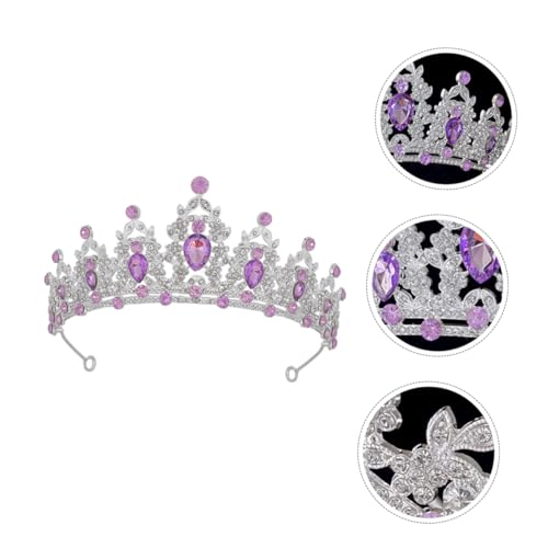 Beatifufu Prinzessinnenkrone Mit Strasssteinen Quinceanera-tiara Geburtstagskronen Für Frauen Hochzeit-diademe Prinzessinnen-kopfbedeckung Prinzessinnen-accessoire von Beatifufu