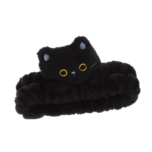 Beatifufu Haarband Für Damen Modisches Stirnband Zum Gesichtswaschen Süßes Katzen-design Hautpflege-stirnband Make-up-stirnband Haarstyling-accessoire von Beatifufu