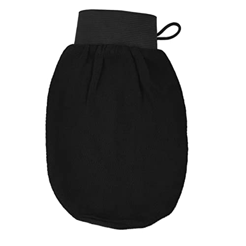 Beatifufu Peeling-handschuh Für Bad Und Dusche Abgestorbene Haut Entfernen Schrubber Für Männer Und Frauen Schwarz Leicht Zu Reinigen Tragen von Beatifufu