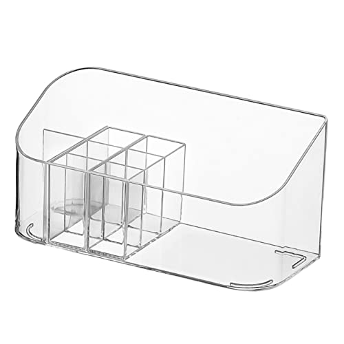 Beatifufu Acryl-kosmetik-organizer Mit Beweglichem Fach Transparente Aufbewahrungsbox Für Make-up Lippenstift Pinsel Mehr von Beatifufu