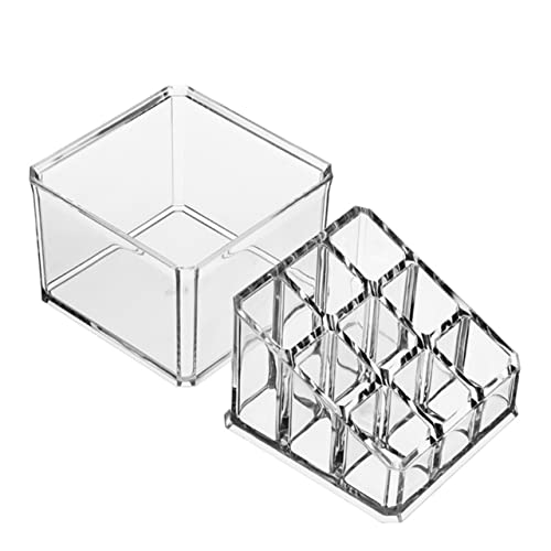 Beatifufu Kosmetikhalter Lippenstift-Aufbewahrungsbehälter Acryl-Lippenstift-Organizer-Box für den Heimtisch von Beatifufu