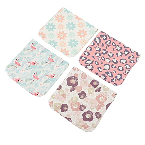 Beatifufu 4stücke Mini Kosmetiktaschen Aus Pu Leder Tragbare Make-up Pouch Für Handtaschen Für Lippenstift Schmuck Und Münzen Geschenkidee Für Frauen Und Mädchen von Beatifufu