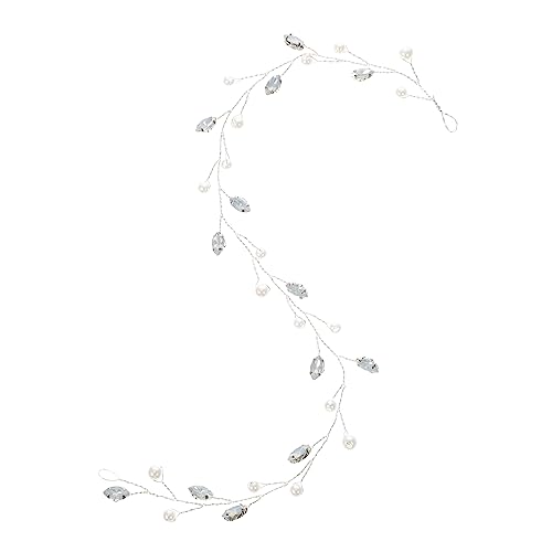 Beatifufu Luxus Perle Haar Reben für Braut Hochzeit Kopfschmuck Mädchen Stirnband Braut Haar Zubehör von Beatifufu