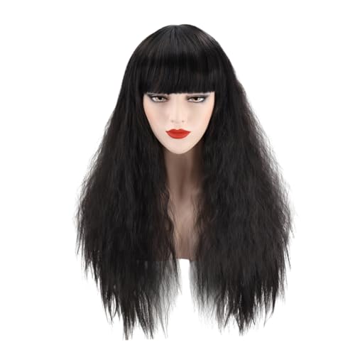 Beatifufu Curly Wig Für Frauen Temperament Perücke Mit Corn Perm Für Kostüm Cosplay Themenpartys Und Hochzeiten Einfache Anwendung Und Pflege Natürliche von Beatifufu