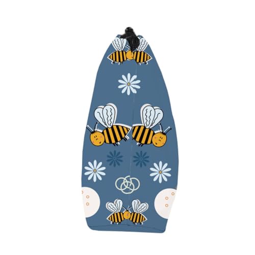 Beatifufu Portable Kosmetiktasche Mit Bienenmuster wasserdichte Toilettentasche Für Make-up Leicht Und Vielseitig Einsetzbar Für Damen Und von Beatifufu