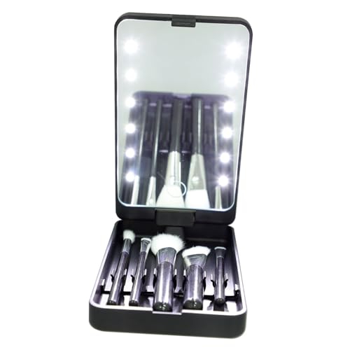Beatifufu Reise-schönheits-make-up-box Wimpernetui- Mit Licht Kosmetikspiegel-aufbewahrung Für Wimpern von Beatifufu
