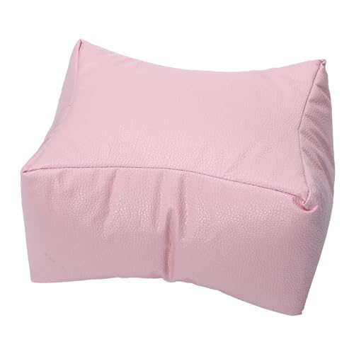 Beatifufu Maniküre Handgelenkstütze Handkissen aus Weichem Pu-leder Tragbares Waschbares Hand Fußpolster in Rosa Ergonomisches Manicure Kissen für professionelle Maniküre und Heimgebrauch von Beatifufu