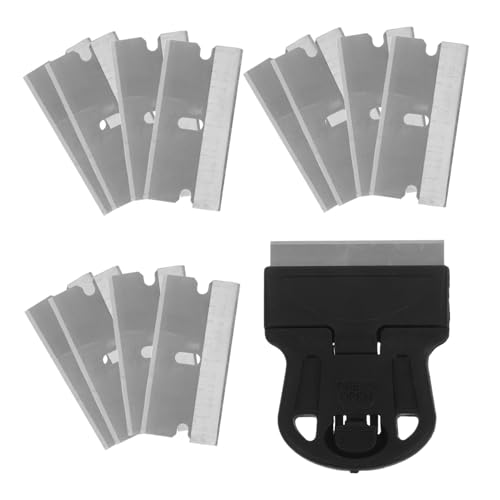 Beatifufu Maniküre Werkzeuge Maniküre Schaber Farbschaber Etiketten Rasiermesser Schaber Nagelschrubber Aufkleber Werkzeug Metall Nagelwerkzeuge Nagelkunst von Beatifufu