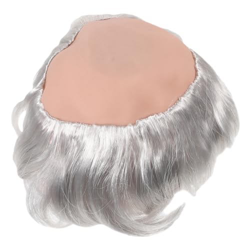 Beatifufu Bald-wig Für Männer Cosplay Perücke Für Halloween Maskerade Und Bühnenauftritte Weiße Glatzenperücke Für Kostüme Und Themenpartys von Beatifufu