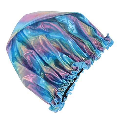 Beatifufu Modische Elastische Schlafmütze Aus Spitze Für Damen Weich Und Bequem Haarkappe Haarwickel Für Das Badezimmer von Beatifufu