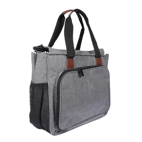 Beatifufu Stickerei Werkzeug Tragetasche Mit Mehreren Taschen Für Sticksets Aufbewahrungstasche Mit Stabilem Tragegriff Für Stickrahmen Stickgarn Und Zubehör Für Kreuzstichliebhaber von Beatifufu