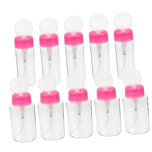 Beatifufu 10stücke Nagellackentferner Pumpflasche Zum Nachfüllen Kleine Pumpflasche Zum Herunterdrücken Vielseitig Einsetzbar Für Nagellackentferner Und Make-up-entferner von Beatifufu