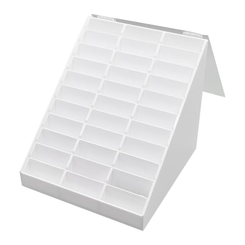 Beatifufu Nagel Display Buch Weiß Sicher Und Robust Und Langlebig Leicht Und Kompakt Für Mehr Ordnung Exquisites Design Hervorragende Haltbarkeit Separate Aufbewahrung Für Nagelspitzen von Beatifufu