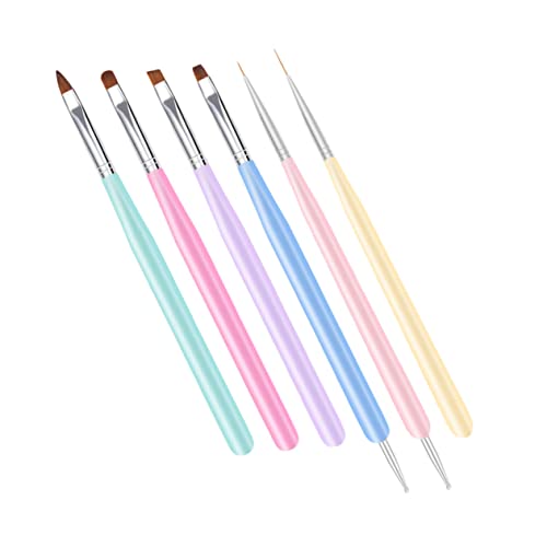 Beatifufu 6stücke Teiliges Nagelkunst Pinsel Dual- Maniküre Malpinsel Für Kreative Nageldesigns Im Salon Und Zuhause Für Nail Art Anwendungen Beatifufu 6stücke Teiliges Nagelkunst Pinsel Dual- Maniküre Malpinsel Für Kreative Nageldesigns Im Salon Und Zuhause Für Nail Art Anwendungen von Beatifufu