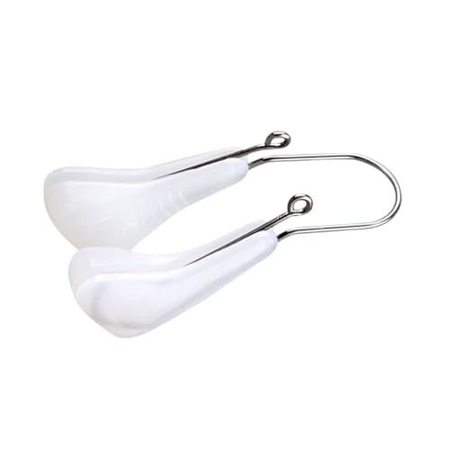 Beatifufu Nasenformer Nasenclip Weiß Nasenbrücke Geradehalter Atmungsaktiv Schmerzfrei Lifting Shaper für Frauen und Mädchen zur Nasenformkorrektur und Nasenlifting von Beatifufu
