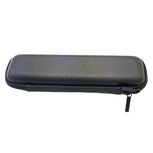 Beatifufu Praktisches Eva Federmäppchen mit Doppeltem Reißverschluss Vielseitige Stiftebox für Schule und Büro Leichtes Robustes Mäppchen in Schwarz für Stifte Kabel und Zubehör von Beatifufu