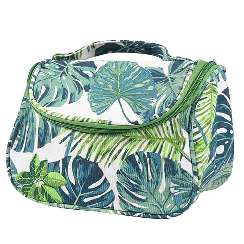 Beatifufu Tropischer Monstera Druck Kosmetik Organizer Faltbare Toilettentasche Mit Reißverschluss Multifunktionale Reise-waschtasche Praktischer Make-up Beutel Für Damen Für Reisen Und von Beatifufu