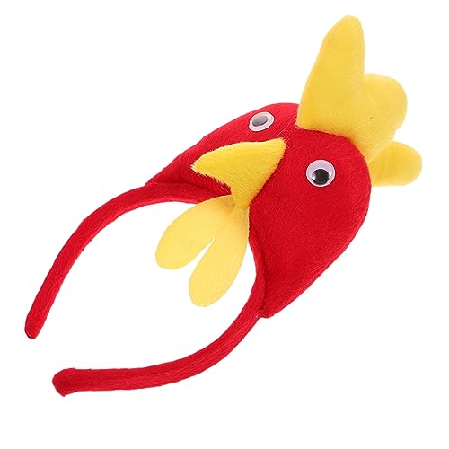 Beatifufu Kinder Stirnband Haarband Rot Für Halloween Kostüm Party Zubehör Strapazierfähig Einzigartiges Design Festliche Haarschmuck Für Kinder Und Erwachsene von Beatifufu