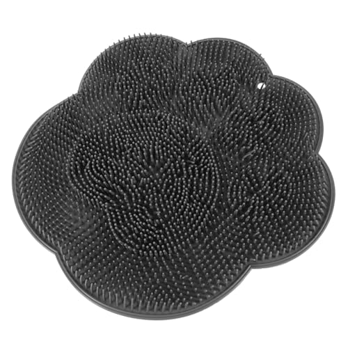 Beatifufu Rutschfeste Duschmatte Mit Saugnäpfen Silikon Fuß Rückenschrubber Für Dusche Bequemer Massage-effekt Für Schwer Erreichbare Stellen Reinigt Und Beruhigt Müde Füße von Beatifufu