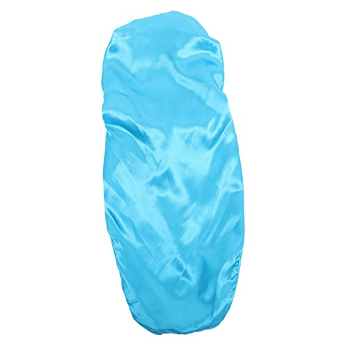 Beatifufu Satin Schlafmütze für Damen Lange Haube Praktische Haarwickel für Lockige Haare Atmungsaktive Dekorative Satinmütze für Zuhause von Beatifufu
