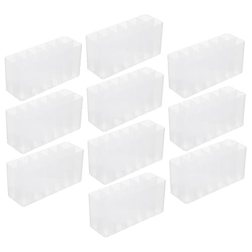 Beatifufu 10stücke Markerstift Praktische Schreibtisch Organizer Box Für Bürobedarf Wasserdichtes Leichtes Design Mit Fächern Aufbewahrung Von Schreibwaren von Beatifufu