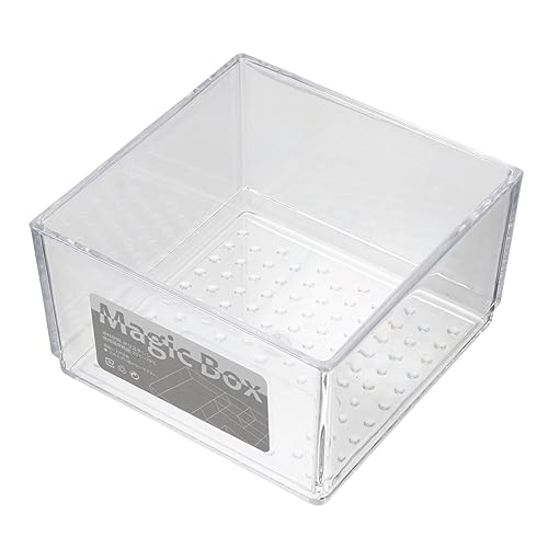 Beatifufu Kunststoff-aufbewahrungsbox Mit Trennwand Für Kleinteile Transparenter Schminktisch-organizer Praktische Schubladenbox Für Make-up Kosmetika Und Utensilien von Beatifufu