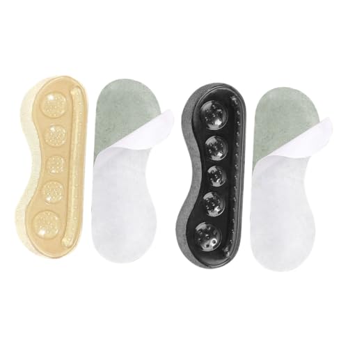 Beatifufu 2paare Fersenpolster Für Damen Selbstklebende Fersenschutz-einlagen Rutschfeste Für Hohe Absätze Komfortable Anti-rutsch-polster Für Schuhe Hautfarbe von Beatifufu