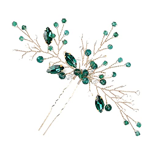 Beatifufu Hochzeits Haarschmuck Für Bräute U-förmiger Haarnadel Mit Funkelnden Rhinestones Handgefertigt Für Hochzeiten Verlobungen Und Besondere Anlässe von Beatifufu