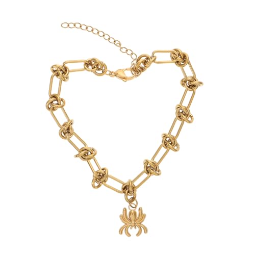 Beatifufu Spider Chain Armband Punk Stil Verstellbar Goth Vintage Schmuck für Frauen und Männer Einzigartiges Designerstück mit Auffälligem Steampunk Look von Beatifufu