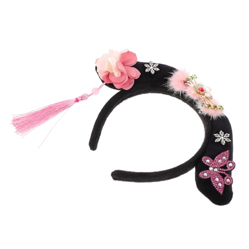 Beatifufu Dekorativer Haarreif Für Damen Schöne Haarreifen Aus Spitze Weibliche Haarbänder Haarschmuck Im Chinesischen Stil Praktische Stirnbänder Für Partys Und Zeremonien von Beatifufu