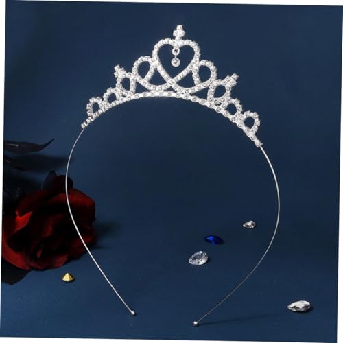 Beatifufu Strass Haarschmuck Braut Tiara Stirnband Glänzend Komfortabel Stabil Für Mädchen Hochzeit Party Festliche Anlässe von Beatifufu
