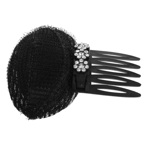 Beatifufu Strass haarspange mit Blumenmotiv Erhöhender Haar kamm für Frauen Glitzernder Brautschmuck für Hochzeit Voluminöser Haarkamm für Eleganten Look und Festliche Anlässe von Beatifufu