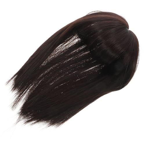 Beatifufu Haaraufsätze Für Damen Perücken Stück Unsichtbare Perücke Clip-in-haaraufsatz Damen Luft Knallt Chemische Faser Synthetische Perücke Frauenhaarperücke von Beatifufu