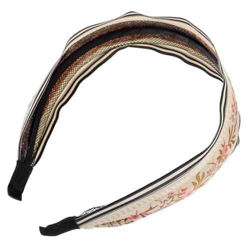Beatifufu Stylisches Boho-haarband Damen mit Bestickter Spitze Leichter Bequemer Haarreif für Hochzeit Party Alltag Modisches Gewebtes Stirnband Design Zufällig Ausgewählt von Beatifufu