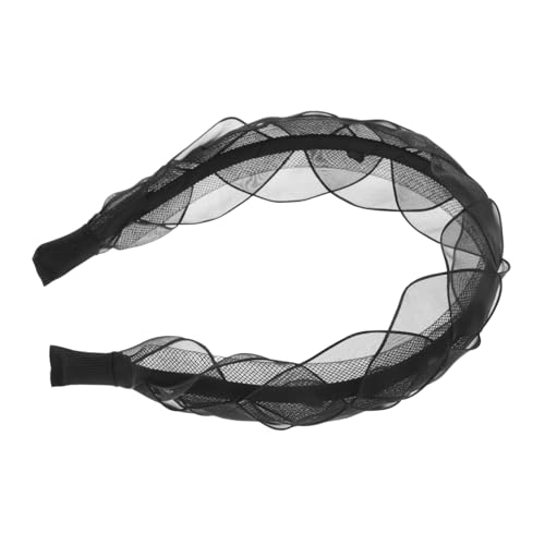 Beatifufu Stylisches Damen Haarband mit Feiner Mesh Oberfläche Vielseitig Einsetzbar Accessoire für Hochzeiten und Partys Komfortabel und Anpassbar für Kopf von Beatifufu
