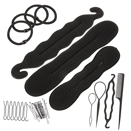 Beatifufu Teiliges Haarstyling Haar Dutt und Flechthilfe Haar Design Werkzeuge für Damen Zubehör für Hochsteckfrisuren bei Party Beruf und Alltag von Beatifufu