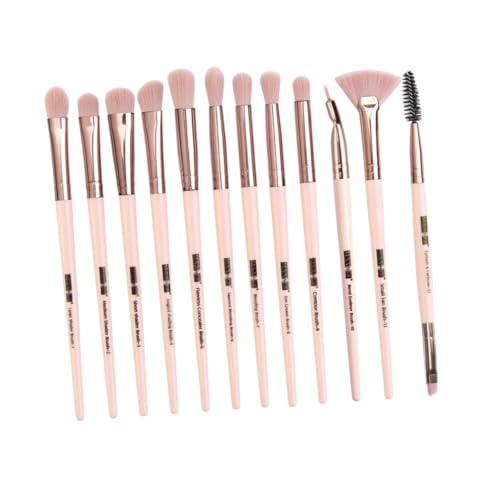 Beatifufu Teiliges Kosmetik Pinselset Lidschatten Pinsel Makeup Werkzeug mit Langlebigen Kunststoffgriffen und Synthetischen Fasern Multifunktional für Gleichmäßiges Make Up für Frauen und von Beatifufu
