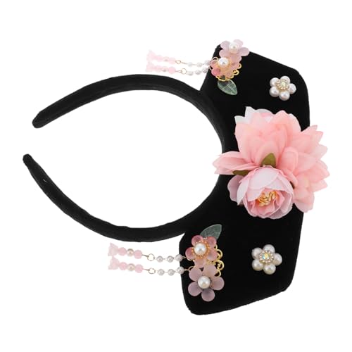 Beatifufu Traditionelles Stirnband Im Qing-stil Kopfbedeckung Für Mädchen Eleganter Haarreif Für Partys Cosplay von Beatifufu