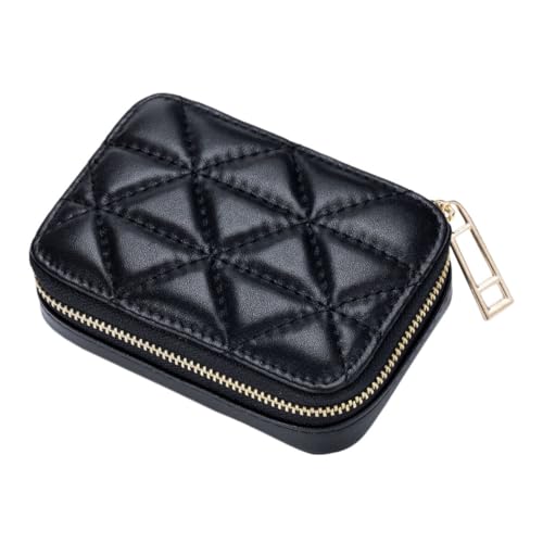 Beatifufu Tragbare Lippenstift Tasche mit Spiegel PU Kosmetiktasche Kompakt Multifunktional für Reise und Alltag für Damen und Freundinnen von Beatifufu