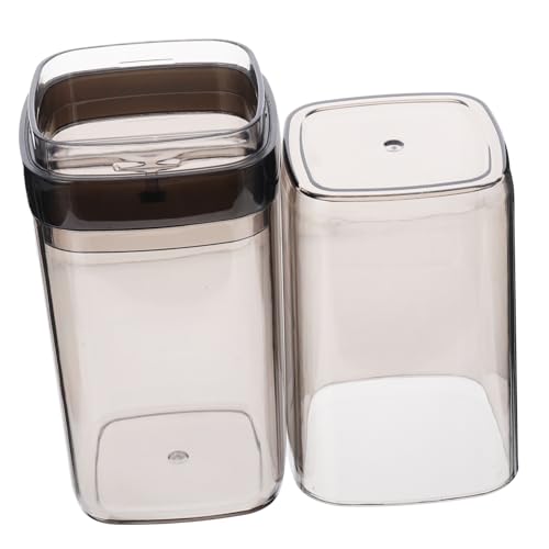 Beatifufu Tragbarer Zahnputzbecher und Zahnbürstenhalter aus Robustem Reiseetui mit Abnehmbarem Becher Kompakt und Leicht für Camping Geschäftsreisen und Alltag Graue Aufbewahrungsbox von Beatifufu