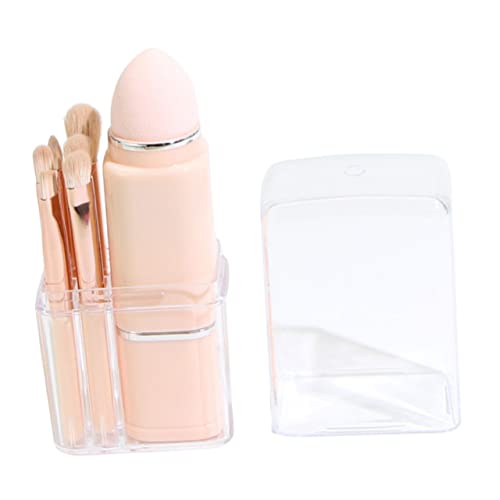 Beatifufu Tragbares Make up pinselset Multifunktionale Dualseitige Kosmetikpinsel mit Weichen Dichten Synthetischen Fasern Kompakt und Leicht für Puder Lidschatten Blush Blending für von Beatifufu