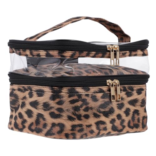 Beatifufu Transparente Wasserfeste Kosmetiktasche mit Großem Fassungsvermögen Doppelter PVC Leichter Kulturbeutel für Reisen und Alltag Multifunktionale Makeup Organizer Tasche mit Beatifufu Transparente Wasserfeste Kosmetiktasche mit Großem Fassungsvermögen Doppelter PVC Leichter Kulturbeutel für Reisen und Alltag Multifunktionale Makeup Organizer Tasche mit von Beatifufu