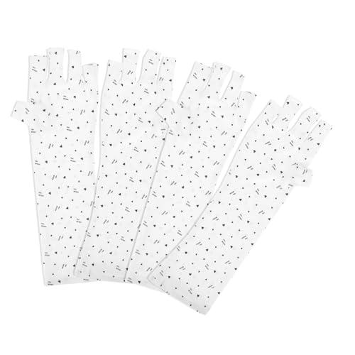 Beatifufu Uv-schutzhandschuhe Für Maniküre Wiederverwendbar Atmungsaktiv Schützt Hände Vor Uv-strahlen Für Nailart Und Salongebrauch von Beatifufu