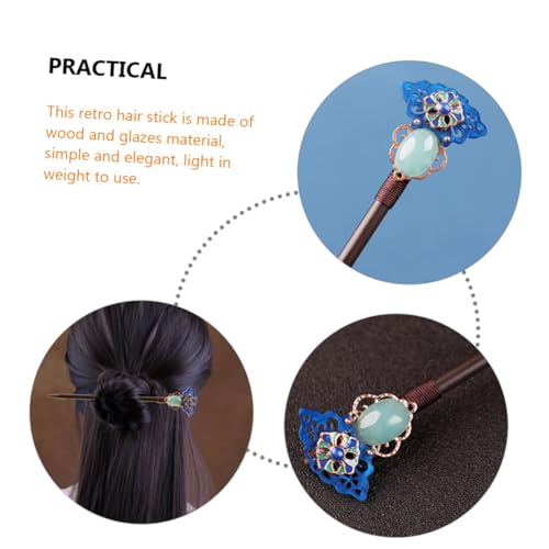 Beatifufu Vintage Chinesische Haarnadel aus Holz mit Glasur Eleganter Haarschmuck im Antiken Stil für Damen Geeignet für Hochzeiten Partys Kostümfeste und Alltag Stilvolle Haarstäbchen zur Beatifufu Vintage Chinesische Haarnadel aus Holz mit Glasur Eleganter Haarschmuck im Antiken Stil für Damen Geeignet für Hochzeiten Partys Kostümfeste und Alltag Stilvolle Haarstäbchen zur von Beatifufu