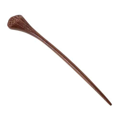 Beatifufu Vintage Holz Haarnadel Lotus design Robust Langlebig Chinesischer Haarstab Damen Mädchen Traditionelles Styling Zubehör Für Hochzeit Abendveranstaltung von Beatifufu