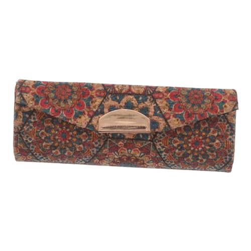 Beatifufu Vintage Lippenstift Organizer mit Spiegel Tragbarer Kosmetik Aufbewahrungsbox Multifunktionale Lippenstifthalterung für Make up Schmuck Ästhetische Kosmetiktasche für Damen von Beatifufu