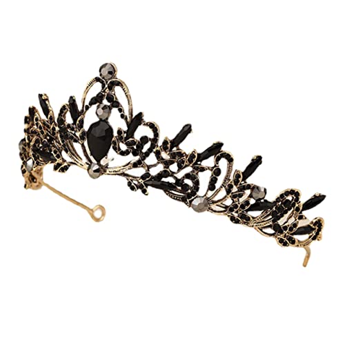 Beatifufu Braut Krone Hochzeit Strass Tiara Damen Vintage Kopfschmuck Für Party Elegante Anlässe Schmuck von Beatifufu