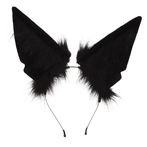 Beatifufu Plüsch Tierohren Kopfband Für Cosplay Und Partys Flauschige Wolfsohren Haarreifen Für Erwachsene Für Halloween Weihnachten Und Kostümfeiern von Beatifufu