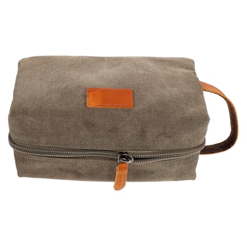 Beatifufu wasserdichte Canvas Kosmetiktasche Vintage Reise Kulturtasche mit Großem Fassungsvermögen und Praktischem Organizer für Make Up und Toilettenartikel Handlich und Leicht für Beatifufu wasserdichte Canvas Kosmetiktasche Vintage Reise Kulturtasche mit Großem Fassungsvermögen und Praktischem Organizer für Make Up und Toilettenartikel Handlich und Leicht für von Beatifufu