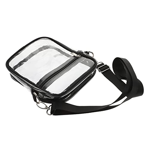 Beatifufu Transparente Make-up-Tasche Reißverschluss Design Handytasche Für Damen Kleine Umhängetasche Mit Handyhalter Durchsichtige Geldbörse Zum Umhängen Beatifufu Transparente Make-up-Tasche Reißverschluss Design Handytasche Für Damen Kleine Umhängetasche Mit Handyhalter Durchsichtige Geldbörse Zum Umhängen von Beatifufu